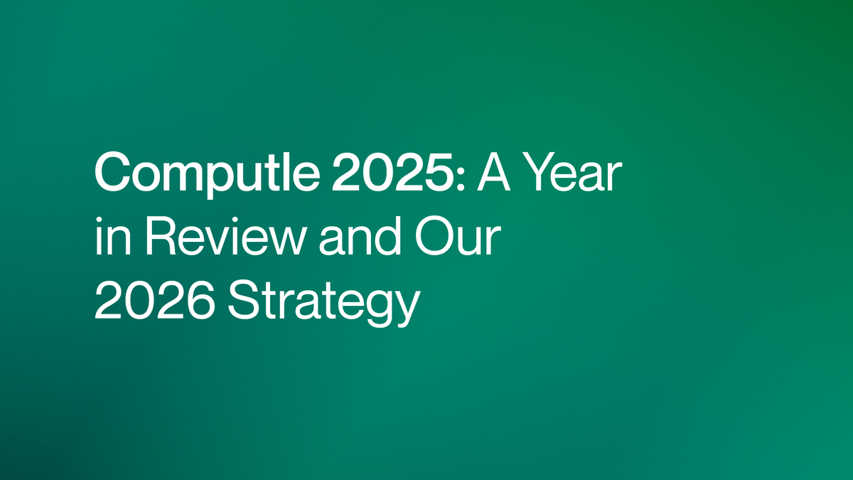 Computle 2025: A Year in Review and Our 2026 Strategy